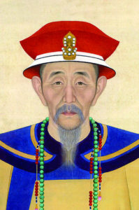China: The 4th Qing Emperor Kangxi (1654 - 1722), temple name Shengzu. He is considered one of China's greatest emperors © Pictures From History