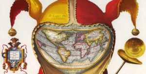 16th century Jesters Cap map of the world ©Mary Evans Picture Library
