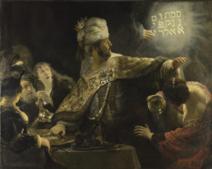 Belshazzar's Feast, Rembrandt, Harmensz van Rijn ©The National Gallery, London / akg-images