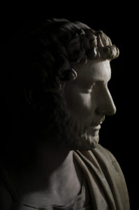 Marble bust of Hadrian, Roman © The British Museum / Trustees of the British Museum