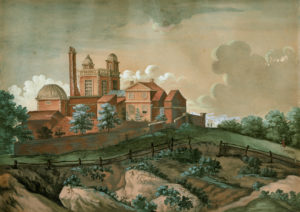 Watercolour of the Royal Observatory © National Maritime Museum, Greenwich, London