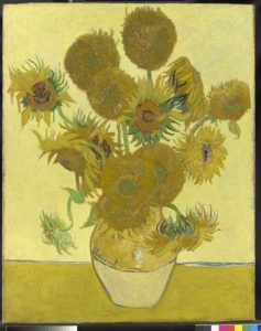 Sunflowers, 1888, by Vincent van Gogh. London, The National Gallery. AKG1558593 - The National Gallery, London /