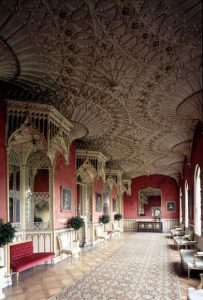 Interior of Strawberry Hill House in Twickenham, England, built by Horace Walpole from 1749. AKG400295 - Bildarchiv Monheim /