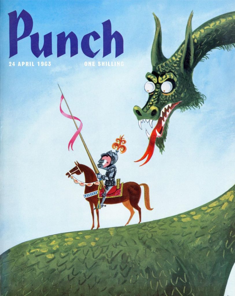 Punch (Front cover, 24 April 1963)