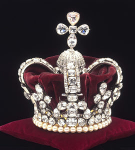 The crown of Mary of Modena, c1685. The crown used for the coronation of the Italian second wife of James, Duke of York, (later King James II). ©Museum of London/Heritage-Images