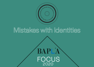 Mistakes with Identities