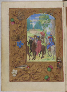 The Bodleian Libraries, The University of Oxford, MS. Douce 220, fol. 159v. Book of Hours. Dominican Use. So-called 'Hours of Engelbert of Nassau'. c. 1470-1490